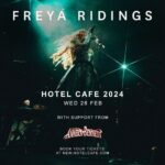 Freya Ridings Instagram – There is just under ONE WEEK until my first @thehotelcafe show in LA on February 28th 🥹 I am so pleased to announce that the incredibly talented @annikabennetttt will be supporting on the evening 🎶✨ I can’t wait to get back on stage and perform 💫 There are still tickets remaining, so grab yours now at the link in the bio! See you there ❤️