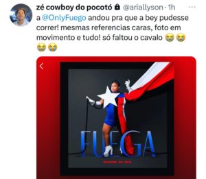 Fuega Instagram - Quando a sua ref usa você como ref hahahaha seja bem-vinda @beyonce #CowboyCarter