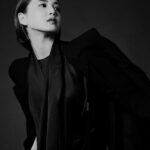 Fujii Karen Instagram - 🌑🌑🌑 Photographer : @_tokiofromtokyo_ Hair/Make up : @so.tkg_5 Styling : @keisuke_matsuoka Costume : @anndemeulemeester_officia