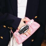 Fujii Karen Instagram - ディースクエアード　ゴシックベルトバック🖤 ファッションを楽しむ遊び心のあるバック コーディネートのポイントとして持ちたくなるデザイン🫶🫶 #DSQUARED2 #ディースクエアード #D2GOTH #PR @dsquared2 @fashionsnapcom hm/ @kyontokio
