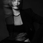 Fujii Karen Instagram - ⚫︎ Photographer : @_tokiofromtokyo_ Hair/Make up : @so.tkg_5 Styling : @keisuke_matsuoka Costume : @anndemeulemeester_official