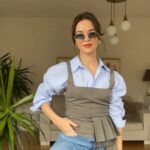 Funda Güray Instagram – Yaz gelmedi giyemiyoruz dolapta kurudu kaldı gömlekle giyidim bluzü artık yeter 🌚 nasıl olmuşum ? 

#outfitoftheday #oodt