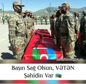 Fəridə Şahbazova Instagram - Allahdan Esger Analarina Sebr dileyirik🙏Allah butun Esgerlerimizi qorusun🙏 #azerbaycanesgeri