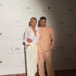 Gökçe Eyüboğlu Instagram – Dün gece 🌟 #cihannacar10thyear 🌟
Nicelerine🍀✨
.
📸 @damlaess 
👗 @happytowear_