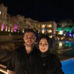 Gözde Akyıldız Instagram - Hayatımızın en güzel ve anlamlı tatilinde bize ev sahipliği yaptığı için @rixossharm’a çok teşekkür ederiz 🏖️🏝️☀️ @rixossharm #RixosMoments #Rixossharm #honeymoon ✨
