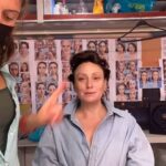 Gülçin Santırcıoğlu Instagram – Becoming Şahinde by great make up artist @gilabenezra……… I love you all make up crew @yuliya_gushul  @makeupyeliz @netflixturkiye  #andropoz