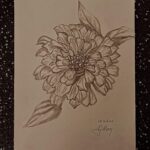 Gülşen Bubikoğlu Instagram – Çiçek karaladım , belki içimiz açılır..✏️