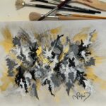 Gülşen Bubikoğlu Instagram – Hava kötü , bende fırçaları , boyaları  aldım elime…👩🏻‍🎨