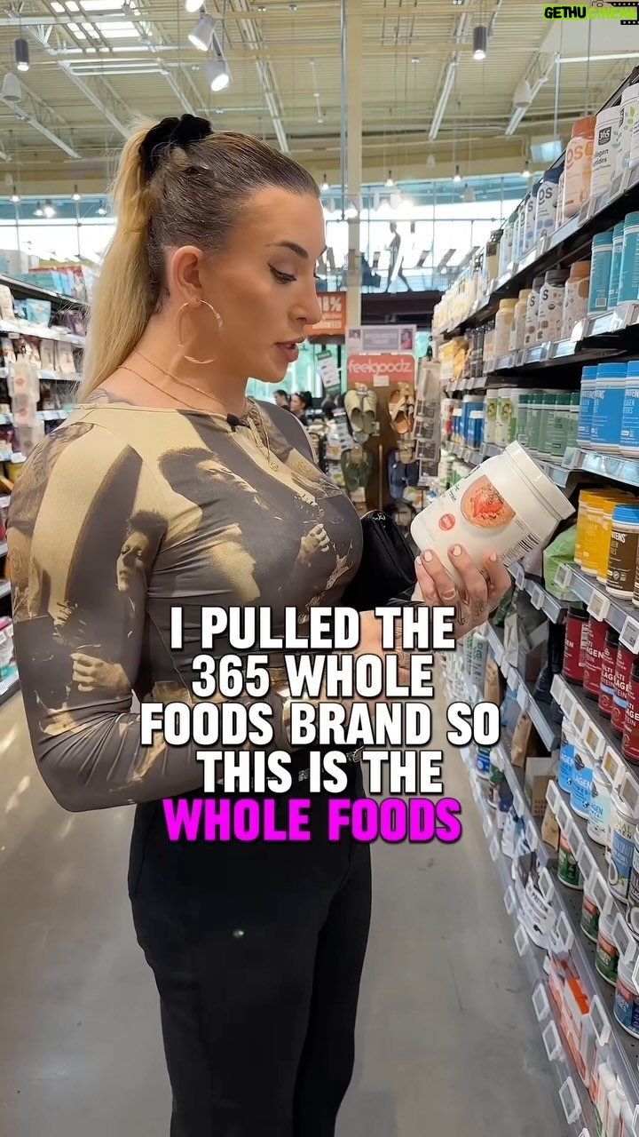 Gabbi Tuft Instagram - And we found a win for protein powder! - Come with me to Whole Foods to review protein powders. - I’m always looking for naturally sweeteners, rather than artificial. I’m also looking for high quality protein with very few carbs and fats in the mixture. - This is to ensure we have the option of pairing our protein with OUR choice of fats and/carbs and allows us to use it with ANY nutrition style. - Over 2000 clients of success in the last 14 years. – Details in my profile for my one on one fitness and nutrition coaching – Or go to coach gabbi.com. – Happy eating-on-the-road! - Not a paid partnership…with anyone - ever. - #healthy #healthyfood #nutrition