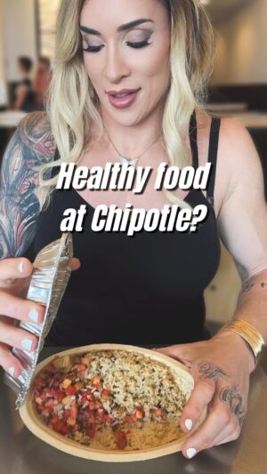 Gabbi Tuft Instagram - Come with me to @chipotle to see what I order on the road.
-
First, I LOVE their nutrition calculator on their website. It’s customizable to the last detail and it’s easy to use.
-
Second, I LOVE how easy it is to customize a meal for either low fat and moderate carbs OR low/no carbs and heathy fats (keto). Both options, always with protein.
-
Those are the two easiest simplifications for healthy, overall results.
-
Over 2000 clients of success in the last 14 years.
–
Details in my profile for my one on one fitness and nutrition coaching
–
Or go to coach gabbi.com.
–
Happy eating-on-the-road!
-
Not a paid partnership…with anyone - ever.
-
#healthy #healthyfood #nutrition