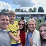 Gabby Logan Instagram – Sporty week. 💪🏼🧡