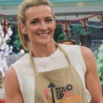Gabby Logan Instagram – The Great Celebrity Bake Off for @su2cuk watch or stream on Sunday at 7.40pm on @channel4 🙏🏻

Such a joy to be part of this special show with @phlaimeaux @otimabuse @suziruffellcomedy 

@prueleith  @alisonhammond55 @noel_fielding and yes that is @blakelively who watched from the back of the tent she’s such a big fan of #GBBO not at all intimidating 😬 having her there as the final judging took place. 

Stand Up To Cancer UK, the joint national fundraising campaign between Channel 4 and Cancer Research UK, has celebrated a decade of partnership which has now raised more than £113m to fund life-saving cancer research. All the money raised by Stand Up To Cancer funds translational research, to help take discoveries from the lab and turn them into tests and treatments to benefit patients. To find out more about Stand Up To Cancer and how you can support, visit su2c.org.uk or channel4.com/SU2C or follow us on Facebook, Twitter, Instagram or TikTok. 🙏🏻🙏🏻🙏🏻