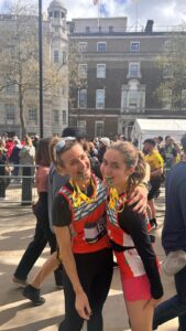 Gabby Logan Instagram - I have said that I am not really a runner for a long time. I enjoy the occasional jog but it’s been 20 years since I did a mass participation event. Then last autumn when we were at the Great North Run @aimee_fuller said to me you should do the @londonlandmarkshalf with your daughter, me and my mum do it. I thought nothing more of it and then a few weeks later I was offered a place. (I think Aimée might have been up to mischief). So I said yes and then suggested to @loislogansj that she should do it. And she said yes. I think I was trying to prove that being 50 wasn’t a barrier to pushing myself. Neither of us were running more than 5km at the time. I had a meltdown one Sunday shortly afterwards when I struggled to complete a 4km run round the block, I thought of giving up and begged for help here on Instagram. And so many of you were very kind and offered loads of tips and many of you suggested @runna_coach so I got in touch with them and began my programme at the start of January. They have been amazing and the app is brilliant, adjusting my programme and my ambitions as I got quicker and giving great advice. I honestly don’t think I would have run sub 2 hours today without them. We crossed the line in 1.54 and along the way I have seen my 5km and 8km get quicker and enjoyed the interval sessions. So all I guess what I am saying is never say never. If you say ‘I’m not a runner’, then you probably won’t be. The @runna_coach app can prepare you for any distance so have a look and if you fancy it use the code GABBY for your first two weeks free. Give it a go 💪🏼