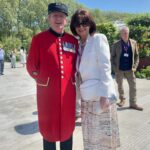 Gabby Logan Instagram - Pretty perfect day with @musculardystrophyuk @rhschelsea 🧡