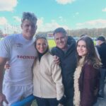 Gabby Logan Instagram – First bank holiday of 2024 🌟
@reuben_logan and @loislogansj loved watching you compete 🙌🏻 
And @christineyorathdesign thank you for the excellent t shirt 🙏🏻