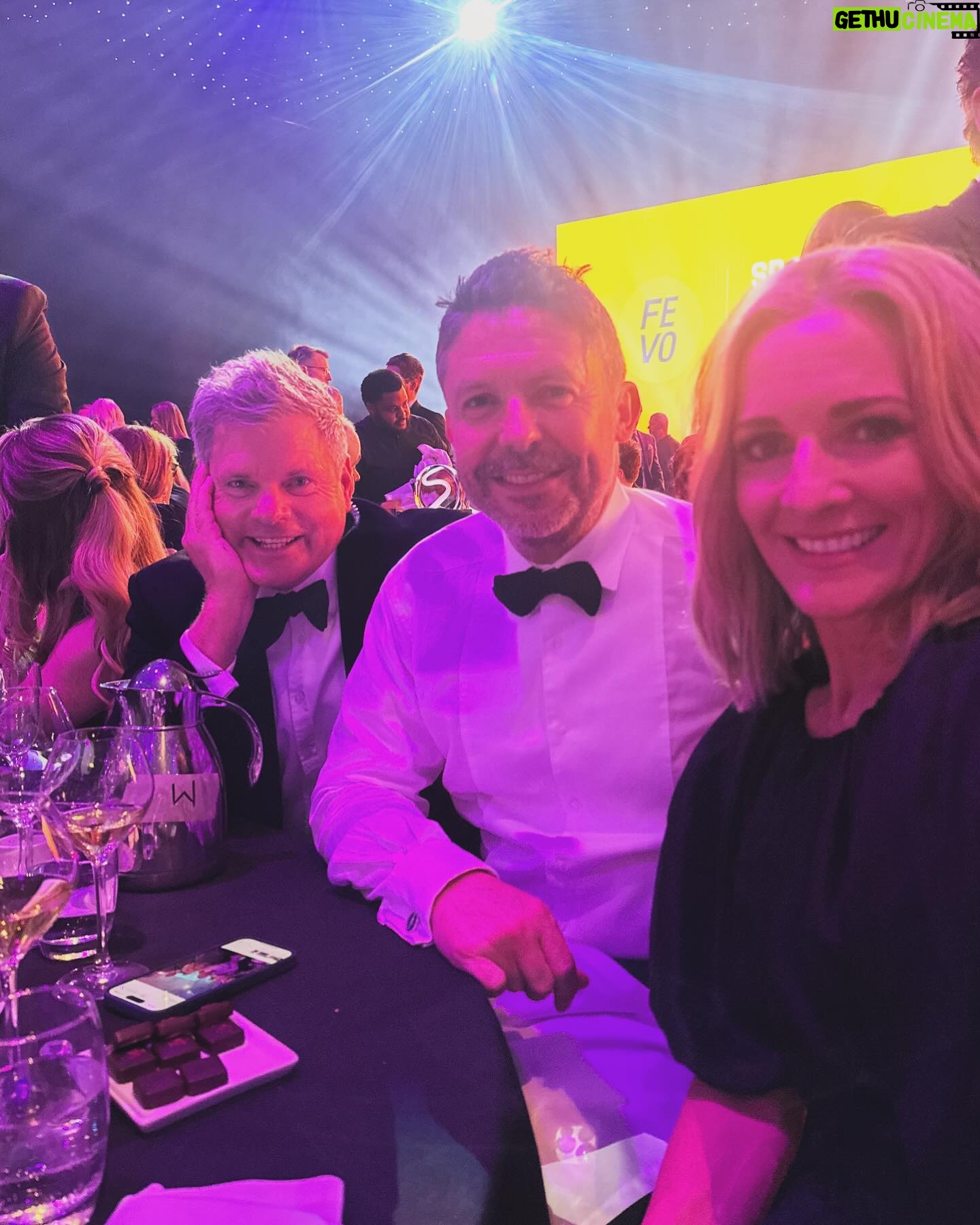 Gabby Logan Instagram - Thank you for having us @sportindustry awards. It was an honour to give Barbara Slater the Lifetime Achievement award. And always fun seeing old friends from our brilliant sports industry. Thanks for coming with me @loislogansj