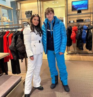 Gabriela Partyšová Instagram - Zimní kolekce @bogner_czech ❤️ @westfieldchodovofficial