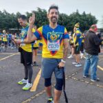Gabriela Carrillo Instagram - Así fue el ambiente que se vivió en la #CarreraÁguila, en las inmediaciones del #EstadioAzteca, donde se dieron cita celebridades del espectáculo y el deporte, para acompañar a las familias mexicanas que se sumaron a esta gran fiesta deportiva en la que todos resultaron ganadores 🏆🥇 #EstoEsAmérica