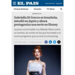 Gabriella Di Grecco Instagram - GRACIAS @elpaisuy 🤍💙 Feliz y agradecida por entregarles a todos ustedes esa linda entrevista. Disponible en el periodico físico y digital. Mal puedo esperar por saber que les pareció! Gracias @nlauber @srsaponcio @brunabrandaocom OBRIGADA @elpaisuy 🤍💙 Feliz e agradecida porque estamos servindo nessa entrevista hein? Disponível no jornal físico e digital. Doida pra saber o que vcs acharam! Obrigada @nlauber @srsaponcio @brunabrandaocom