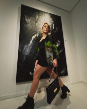 Gabriella Di Grecco Instagram - Vernissage @gabrielwickbold 

Obrigada
@jeanpaulgaultier 
@rosewoodsaopaulo 
@camilaborinn
