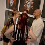 Gabriella Di Grecco Instagram - Vernissage @gabrielwickbold Obrigada @jeanpaulgaultier @rosewoodsaopaulo @camilaborinn