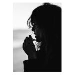 Gabriella Pession Instagram - E’ vero, nella vita il “bianco e nero” non esiste, ma quanto e’ magico in foto e al cinema… . . #photography #portrait #ritratto 📷 @paolacarleo @berrybeephoto #biancoenero #foto #profile #lovephotography