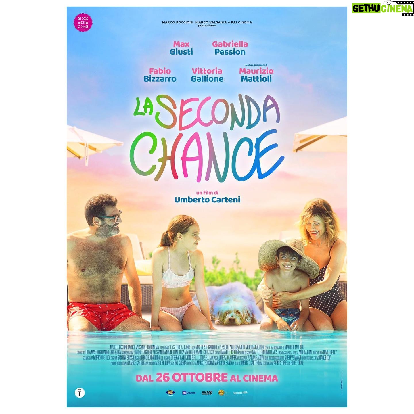 Gabriella Pession Instagram - “La Seconda Chance” da oggi al cinema 🎥 🍿🎬e prossimamente su @rai1official . . @rai_cinema @umbertoriccionicarteni @maxgiustiofficial @vittoriagallione @fabio.bizzarro @rodeodriveproduction