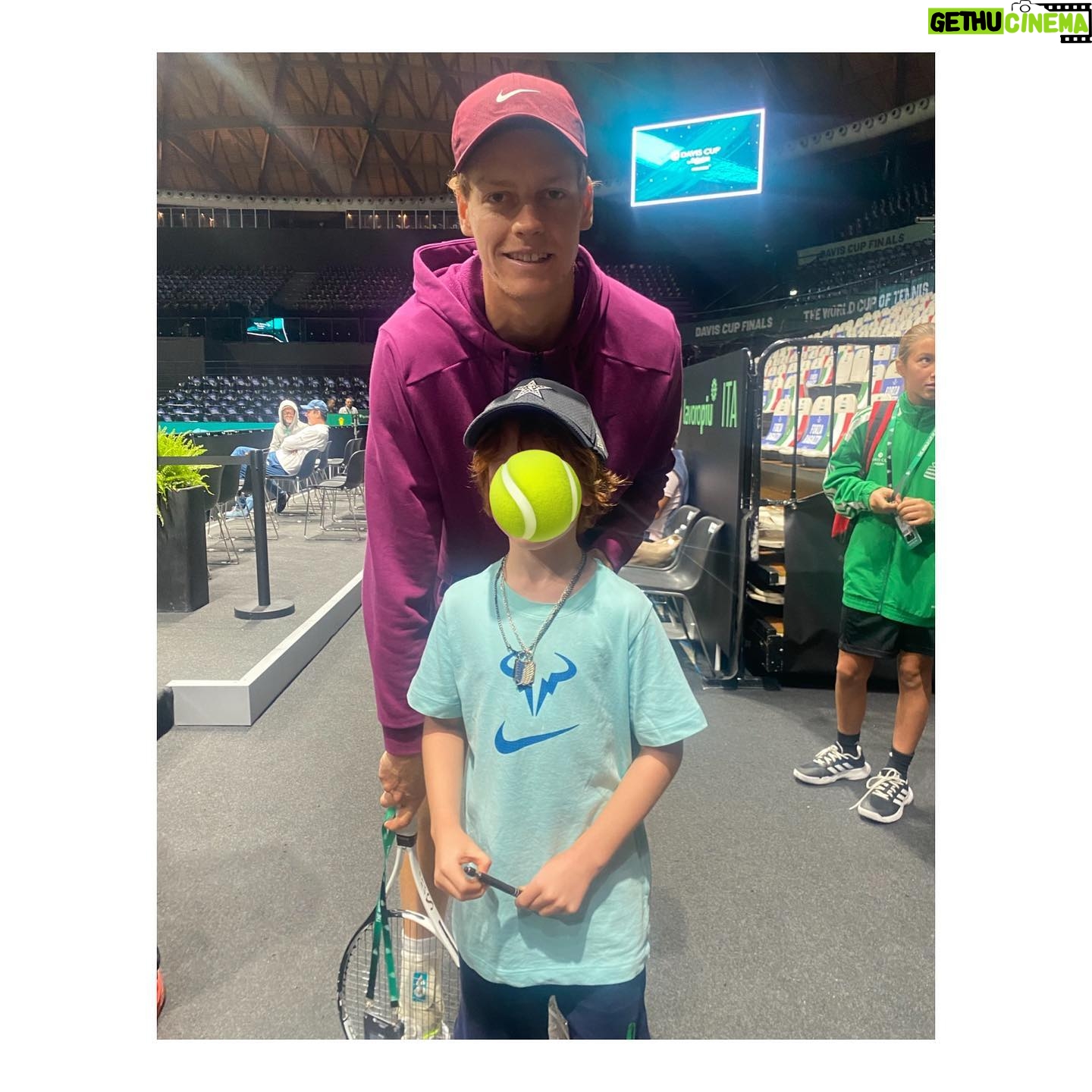 Gabriella Pession Instagram - Complimenti @janniksin ππ»ππ»ππ»ππ»ππ»GO GO GO πΎπΎπΎ #tennis #tennisobsessed #lovetennis #talent #inspiration #giuliomio #lovesport #miamiopen #tennismatch #semifinal