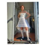 Gabriella Pession Instagram - Una gina ottocentesca un po’ alla Jean Paul Gaultier #style . . #onset #ilcontedimontecristo #ilovemyjob #backstage #fun