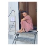 Gabriella Pession Instagram - On set …🎥🎬 #thoseabouttodie @peacock #tvseries #antonia #ilovemyjob