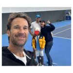 Gabriella Pession Instagram - Best selfie EVER 🎾🔥❤️ Thank you @rafaelnadal #carlosmoya and my dear friend @giorgiodipalermo for this amazing gift 🙏🏻 #lovetennis #rafaelnadal #rafanadal #tennis #vamos
