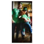 Gabriella Pession Instagram - Happy Paddy’s day….in ritardo 🙈☘️ #saintpatricksday #irish #loveireland #ireland #sanpatrick @richardfloodofficial 🍀❤️