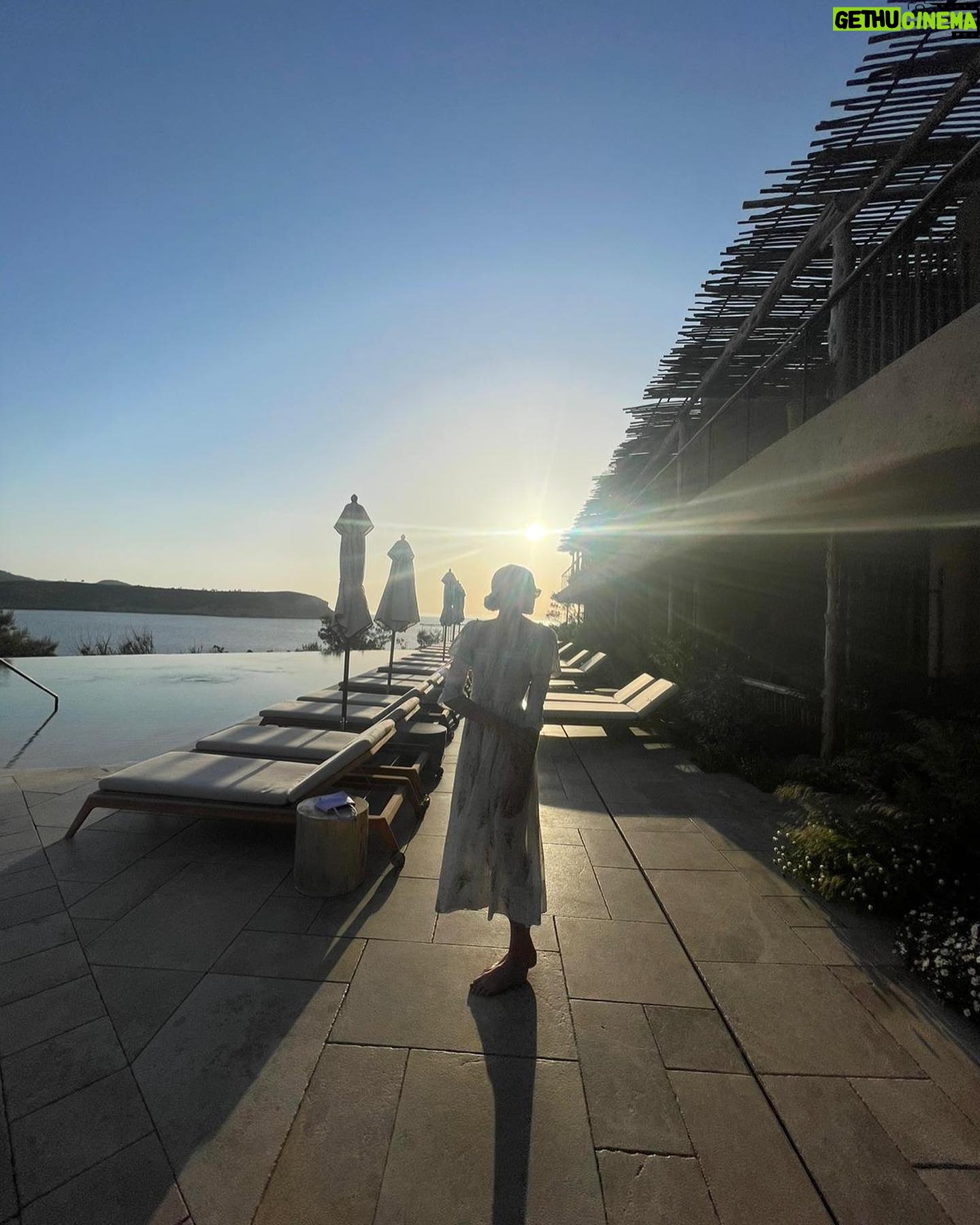 Gabriella Wilde Instagram - Thank you for having me @sixsenses.ibiza @thebeachcavesibiza . One of the most beautiful hotels I’ve ever been too. Feeling amazing after my stay and a few days by with this view 🙏💕✨ @purplepr #sixsenses #ibiza #thebeachcavesibiza