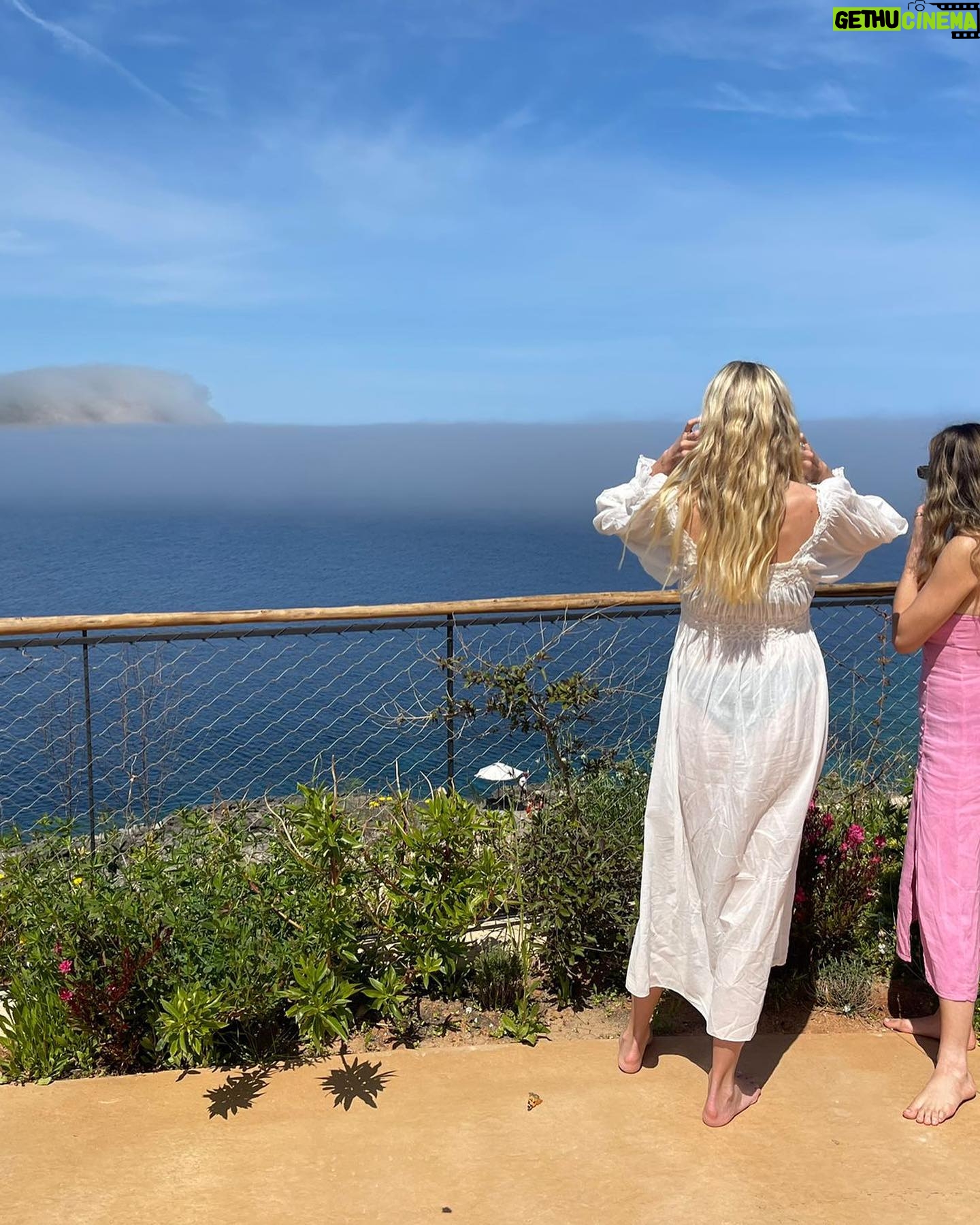 Gabriella Wilde Instagram - Thank you for having me @sixsenses.ibiza @thebeachcavesibiza . One of the most beautiful hotels I’ve ever been too. Feeling amazing after my stay and a few days by with this view 🙏💕✨ @purplepr #sixsenses #ibiza #thebeachcavesibiza