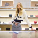Gabriella Wilde Instagram - Thank you for having me @gracehanglobal at the Asian Art exhibition in london and your beautiful flagship store. #gracehan #gracehaninlondon