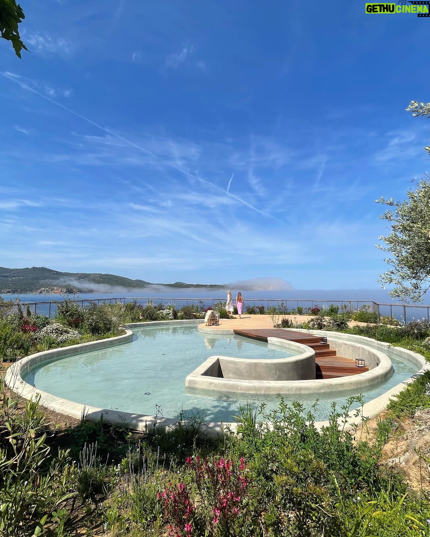 Gabriella Wilde Instagram - Thank you for having me @sixsenses.ibiza @thebeachcavesibiza . One of the most beautiful hotels I’ve ever been too. Feeling amazing after my stay and a few days by with this view 🙏💕✨ @purplepr #sixsenses #ibiza #thebeachcavesibiza