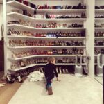 Gabriella Wilde Instagram - #fittings with my boy 💙💗 thank you @rcmstudio @rebeccacorbinmurray For the dresses. He loved them!! 💗💙 #fittings #bafta #vogue #workingmum #boys