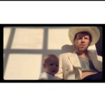 Gabriella Wilde Instagram - @alanpowwer new video out tomorrow. Made at home in lockdown with my boys 🦋💫