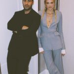 Gabriella Wilde Instagram – Thank you @jonathansimkhai for this suit and a wonderful dinner 🖤✨