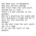 Gabriella Wilde Instagram - Some words for these times by my brilliant friend @ollie.feather 🙏💕