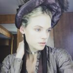 Gabriella Wilde Instagram - Now and then.... my first and last time in costume waiting to go to film in Cornwall. I cant believe its been 4 years and now I am leaving having shot my last scene here for @official_poldark. It’s been wet and wonderful .. I have loved working here and will miss this beautiful part of the country 💗 #cornwall #poldark #4years #bbc #perioddrama #carolineenys #carolinepenvenen