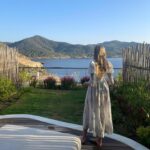 Gabriella Wilde Instagram - Thank you for having me @sixsenses.ibiza @thebeachcavesibiza . One of the most beautiful hotels I’ve ever been too. Feeling amazing after my stay and a few days by with this view 🙏💕✨ @purplepr #sixsenses #ibiza #thebeachcavesibiza