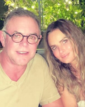 Gabrielle Anwar Instagram - Bronze Anniversary feast! 8 years of matrimony of 13 together! We add to our Vows each year this night as we grow, expand & manifest. So blessed to be in love with my best friend with major benefits @shareefmalnik