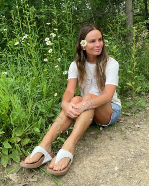 Gabrielle Anwar Instagram - Walking the wildflower property @shareefmalnik