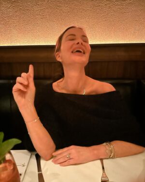 Gabrielle Anwar Instagram - Me reminding my husband just how smart I am. @shareefmalnik