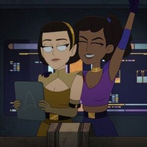 Gabrielle Ruiz Instagram - For the final day of #latinxheritagemonth I am proud to represent Mexican-American actors and Vulcans on #startreklowerdecks. And to all of you have ever been told you are  not enough, like T’Lyn you too are Latinx as a motherf***er.