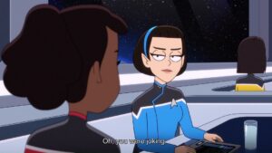 Gabrielle Ruiz Instagram - For the final day of #latinxheritagemonth I am proud to represent Mexican-American actors and Vulcans on #startreklowerdecks. And to all of you have ever been told you are  not enough, like T’Lyn you too are Latinx as a motherf***er.