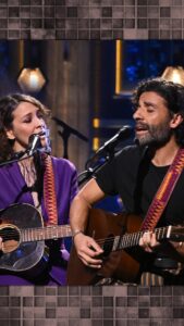 Gaby Moreno Instagram - @gaby_moreno ft. Oscar Isaac perform “Luna de Xelajú”! #FallonTonight