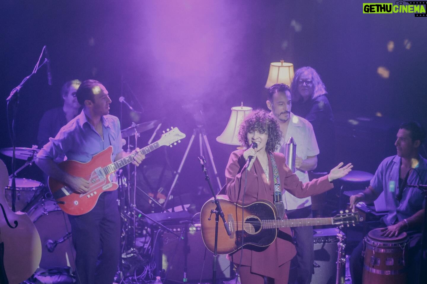 Gaby Moreno Instagram - My heart soared high that night. @thetroubadour Gracias LA!! 🫶🏼 Thank you to the star players and singers: @davidgarzamusic @kimonkirk @saymanns @gravywill @dannielledeandrea @ericacanalesmusic #jebinbruni Thank you @chrissorem for making us sound so good. Thank you @_obiwankenobitch @openfolkla for going above and beyond the call of duty. Gracias también @agustin.donati @galmusette por apoyar en todo!! Gracias to my wonderful @cosmicaartists team, @gilgastelum3 @sankaman_vibrations @lana.del.mack @ari.technica **This show was filmed and recorded! Can’t wait to share with you the final result. 📷: @_obiwankenobitch Last pic of Davíd and me: @sankaman_vibrations