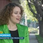 Gaby Moreno Instagram - Got to talk a little bit about my new album #Dusk among other things on @abc7la 🧡🙏🏼